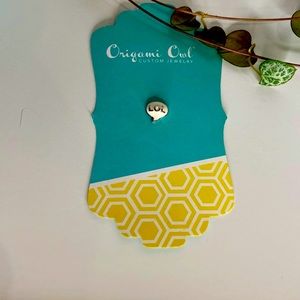 White origami owl authentic lol charm